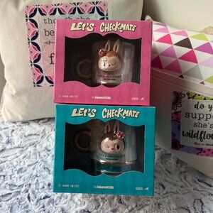 AUTHENTIC THE MONSTERS - Let's Checkmate Series Mug Set